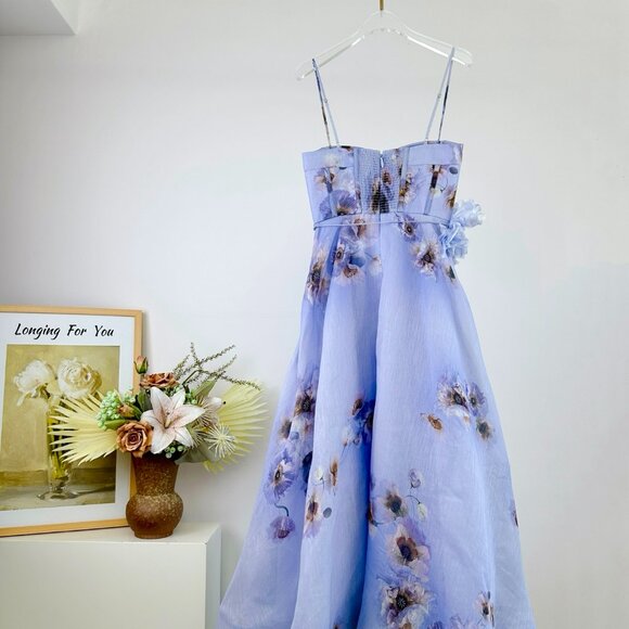 Zimmermann HYPNOTIC Spaghetti Strap Maxi Dress - Picture 15 of 16